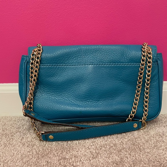 Turquoise Micheal Kors Purse - Picture 5 of 10